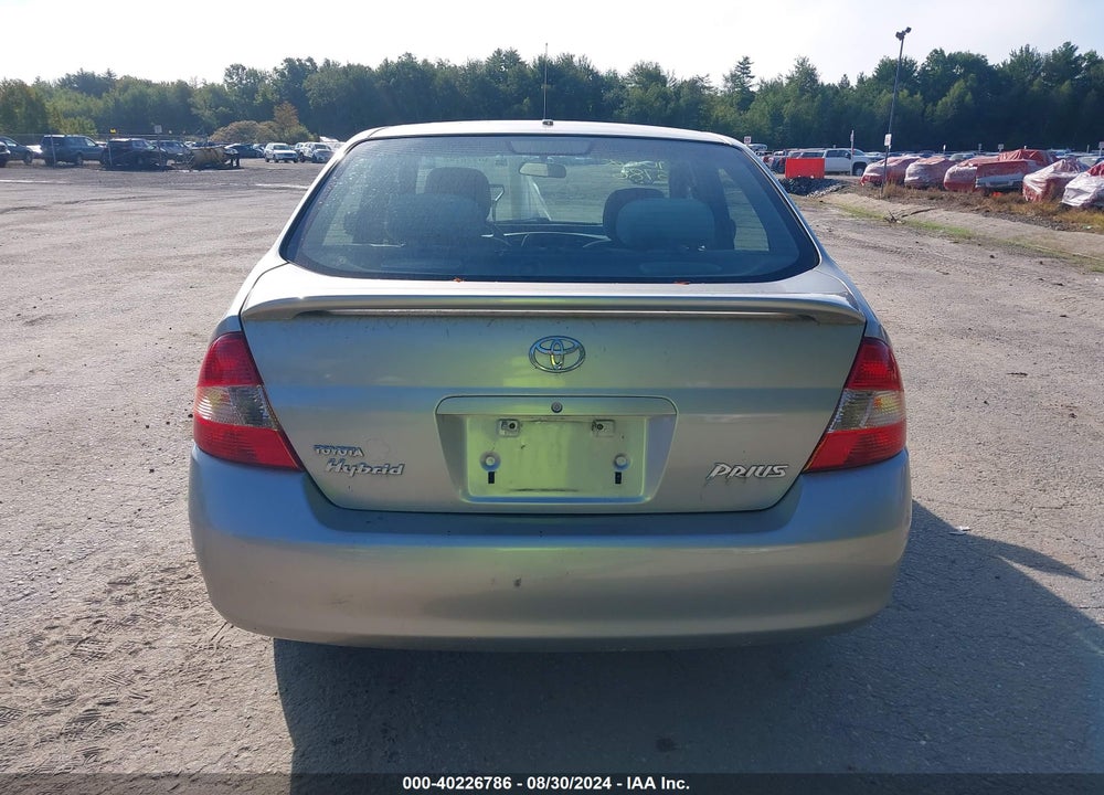 2003 TOYOTA PRIUS VIN: JT2BK18UX30083529