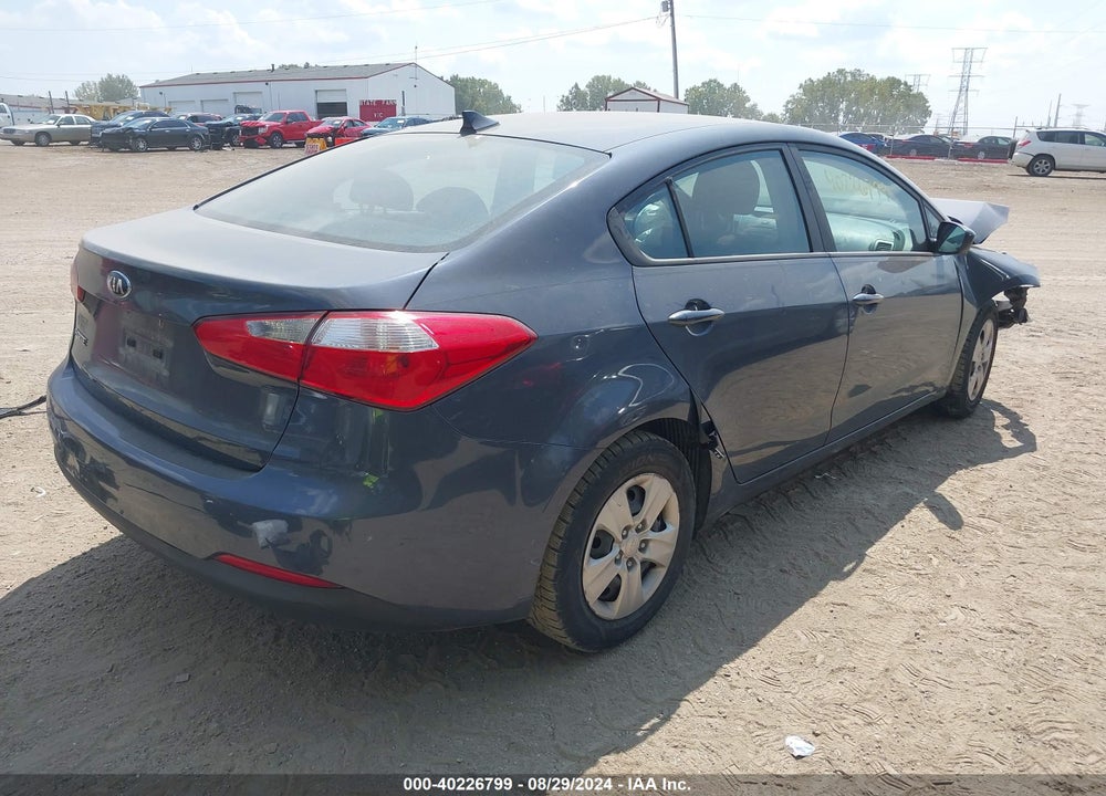 2016 KIA FORTE LX VIN: KNAFK4A62G5564130
