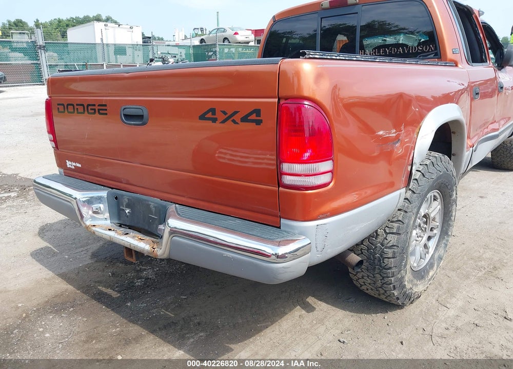 2000 DODGE DAKOTA SLT/SPORT VIN: 1B7HG2AZ6YS629513