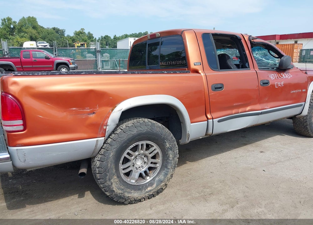 2000 DODGE DAKOTA SLT/SPORT VIN: 1B7HG2AZ6YS629513