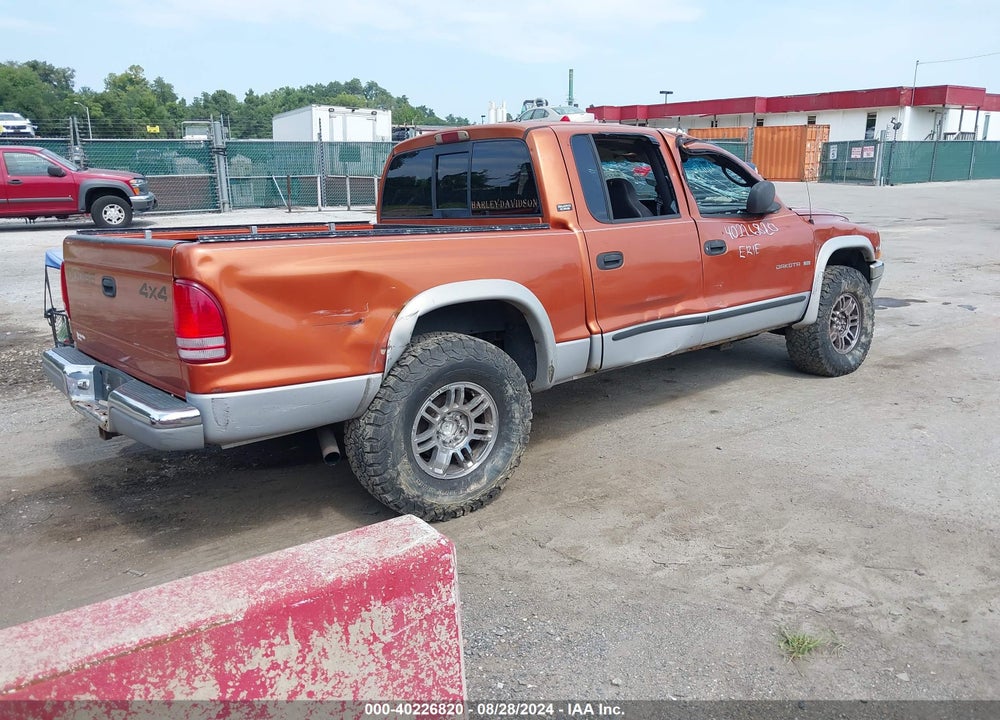 2000 DODGE DAKOTA SLT/SPORT VIN: 1B7HG2AZ6YS629513