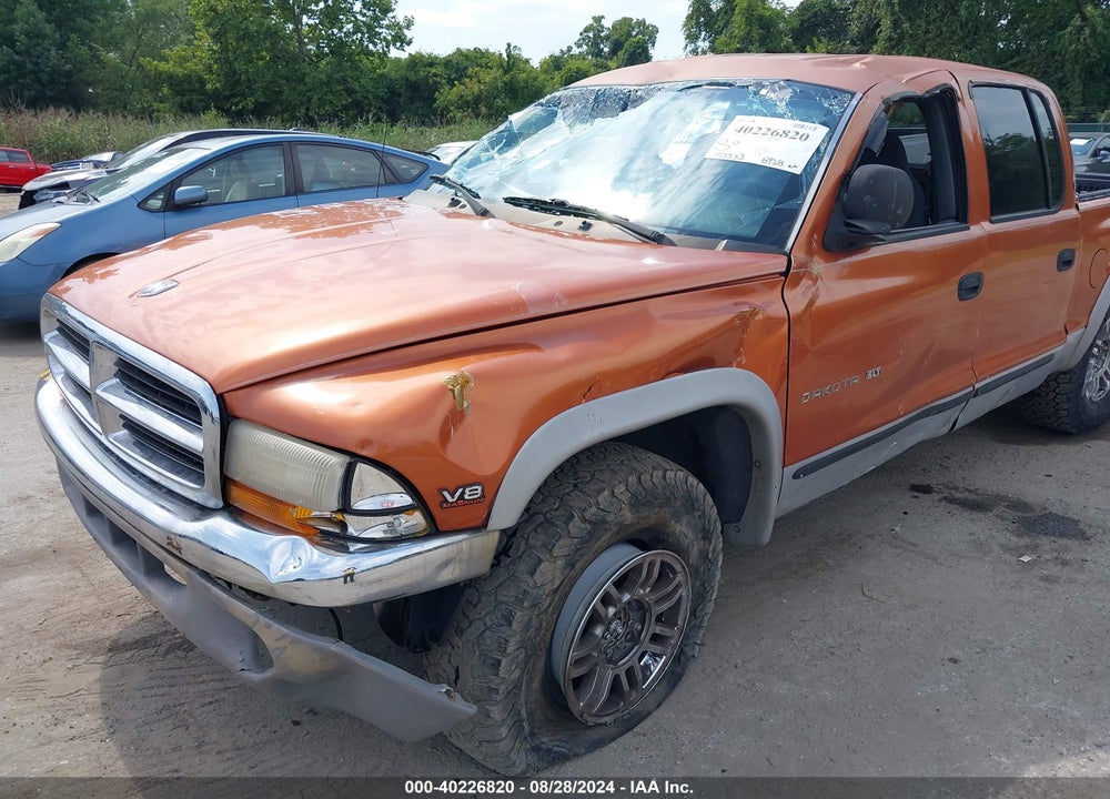 2000 DODGE DAKOTA SLT/SPORT VIN: 1B7HG2AZ6YS629513