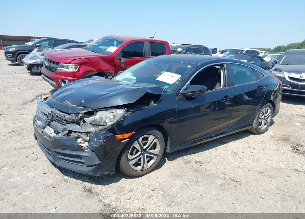 2016 HONDA CIVIC LX VIN: 19XFC2F57GE016326