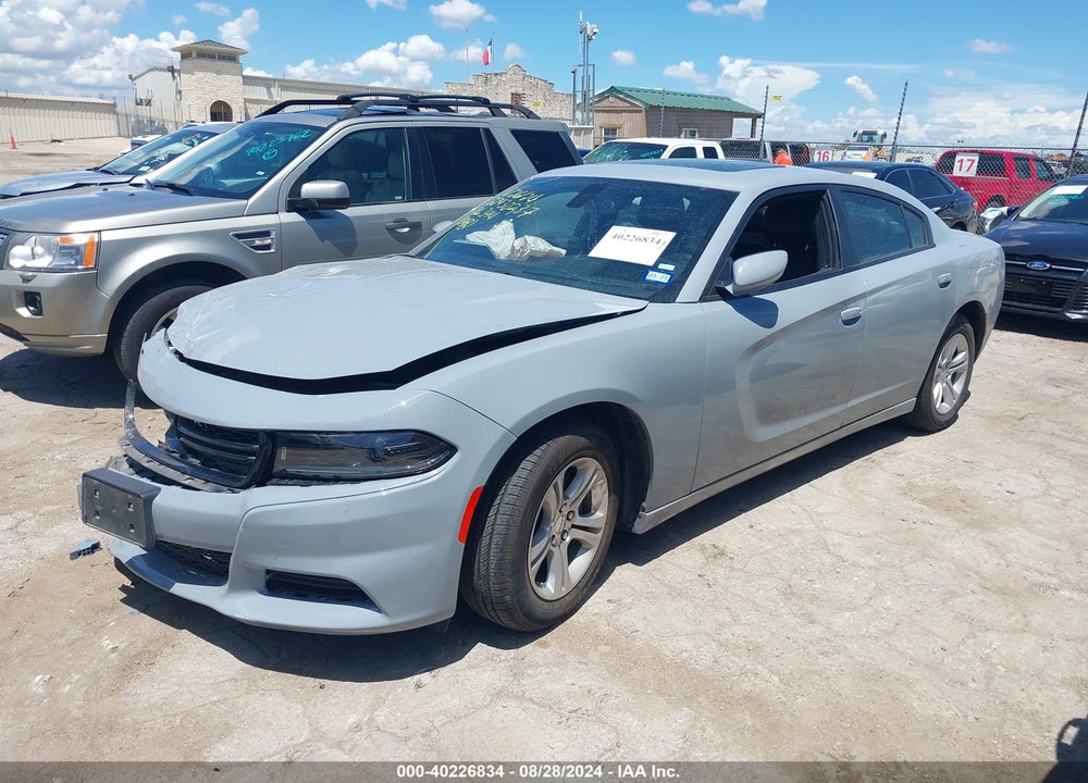2022 DODGE CHARGER SXT RWD VIN: 2C3CDXBG3NH136344