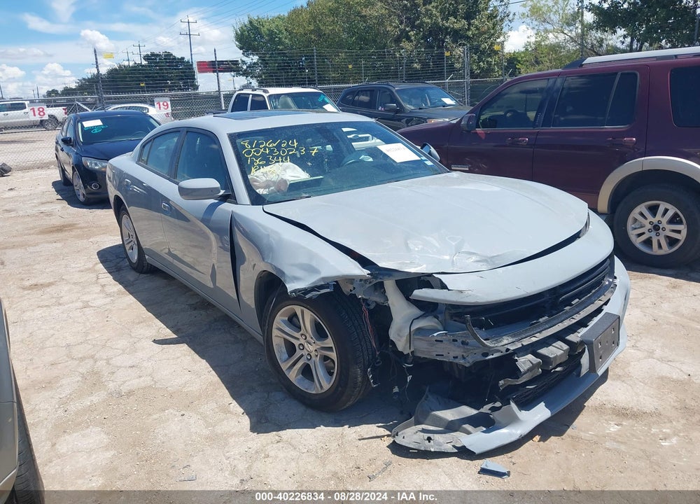 2022 DODGE CHARGER SXT RWD VIN: 2C3CDXBG3NH136344