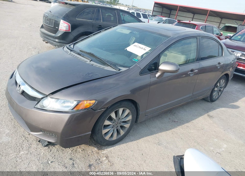 2009 HONDA CIVIC EX VIN: 2HGFA16819H544351