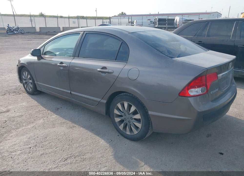 2009 HONDA CIVIC EX VIN: 2HGFA16819H544351