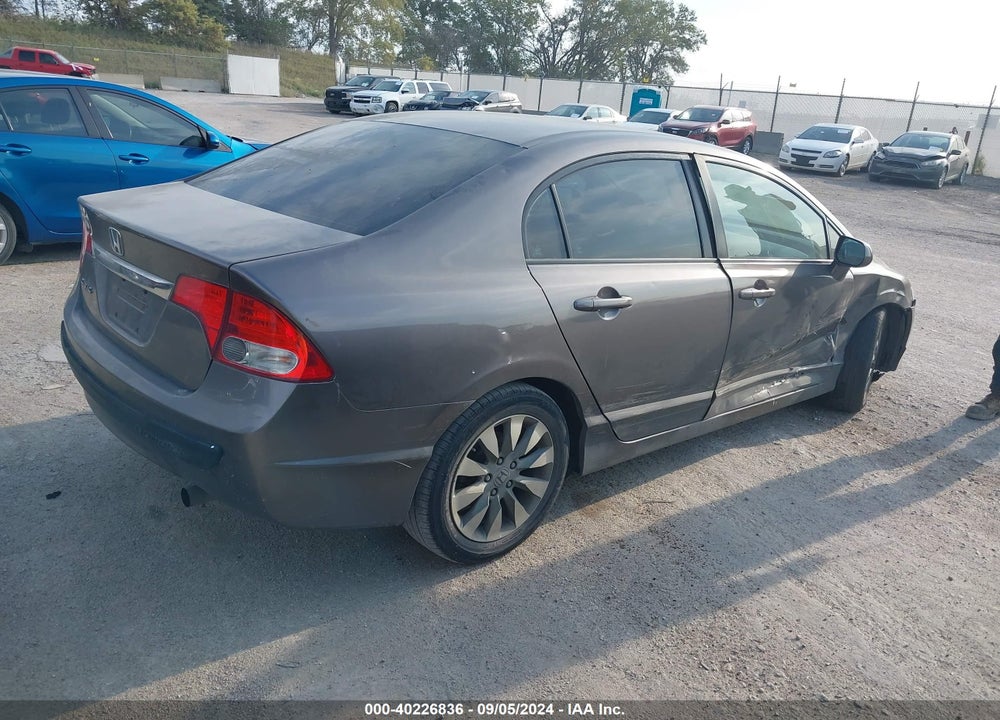 2009 HONDA CIVIC EX VIN: 2HGFA16819H544351