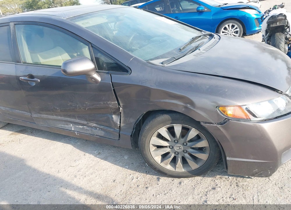 2009 HONDA CIVIC EX VIN: 2HGFA16819H544351