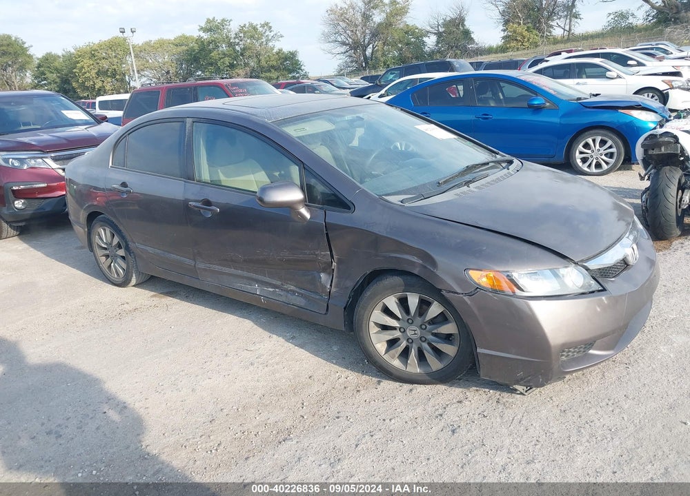 2009 HONDA CIVIC EX VIN: 2HGFA16819H544351