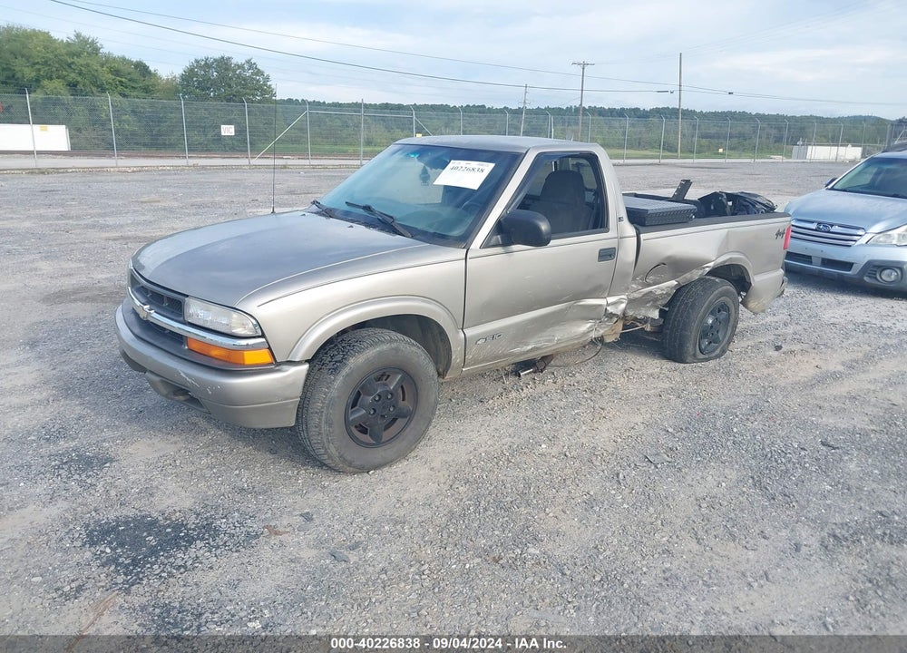 2000 CHEVROLET S-10 LS VIN: 1GCDT14W6YK159750