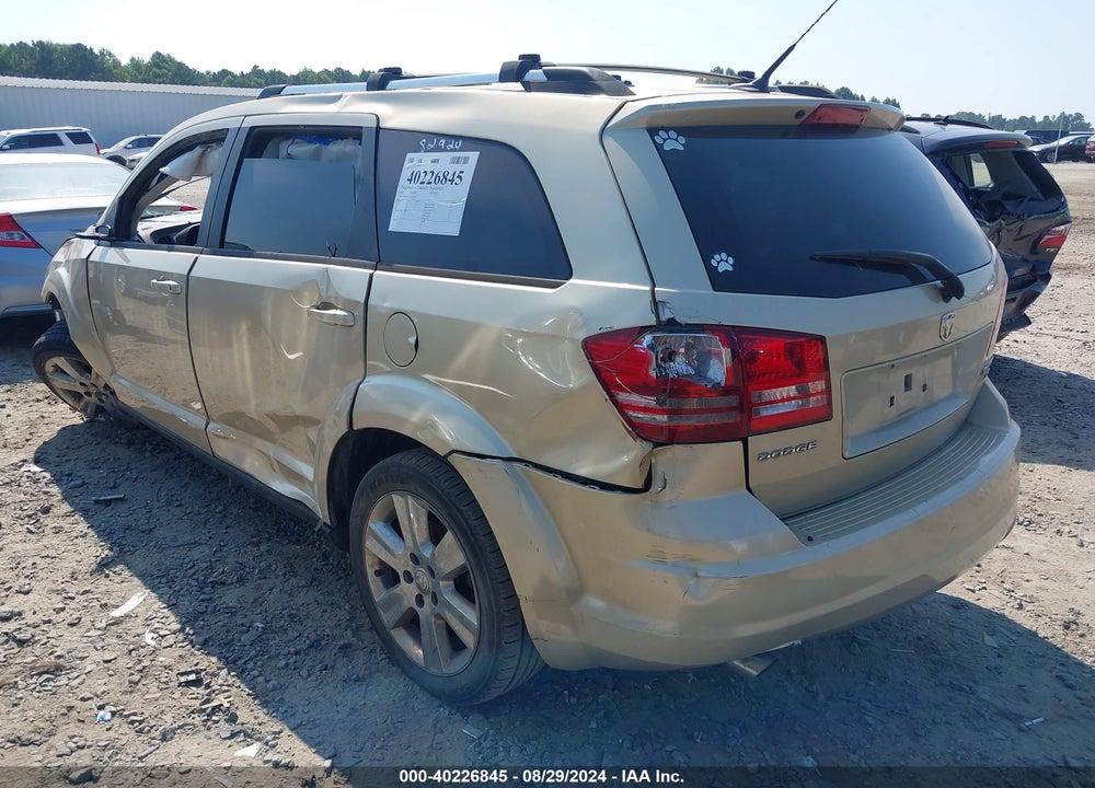 2010 DODGE JOURNEY SXT VIN: 3D4PG5FVXAT224975