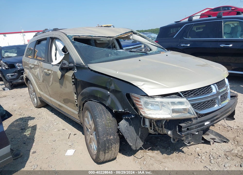 2010 DODGE JOURNEY SXT VIN: 3D4PG5FVXAT224975