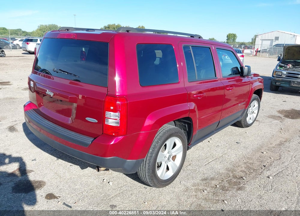 2016 JEEP PATRIOT LATITUDE VIN: 1C4NJPFA9GD794236