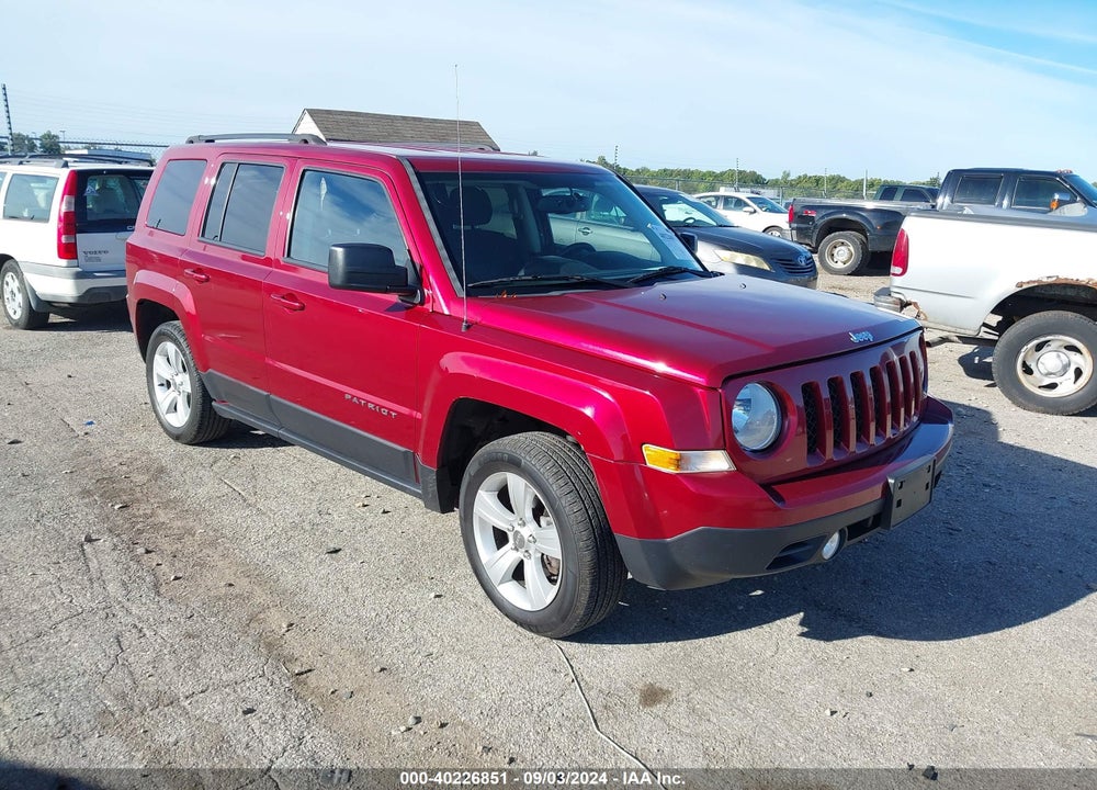 2016 JEEP PATRIOT LATITUDE VIN: 1C4NJPFA9GD794236