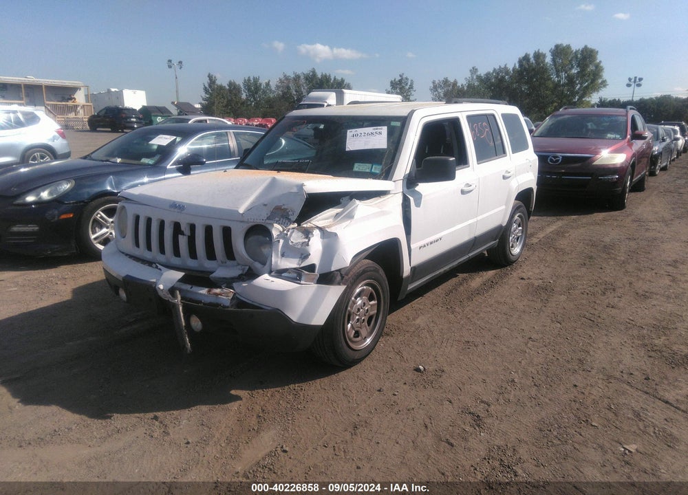2014 JEEP PATRIOT SPORT VIN: 1C4NJRBB8ED572715