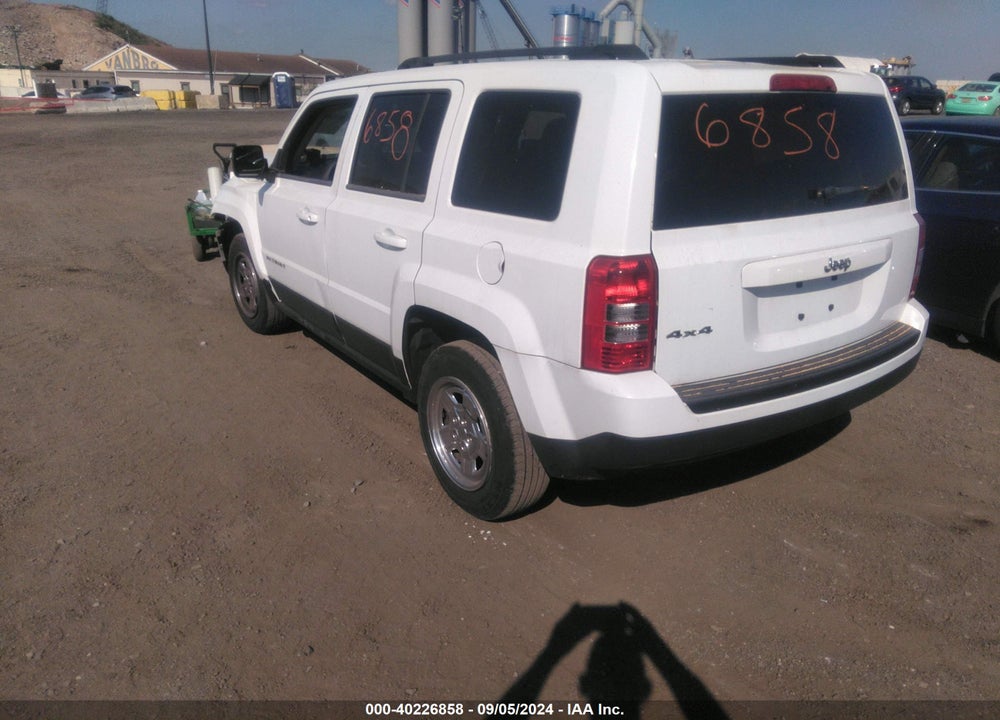 2014 JEEP PATRIOT SPORT VIN: 1C4NJRBB8ED572715