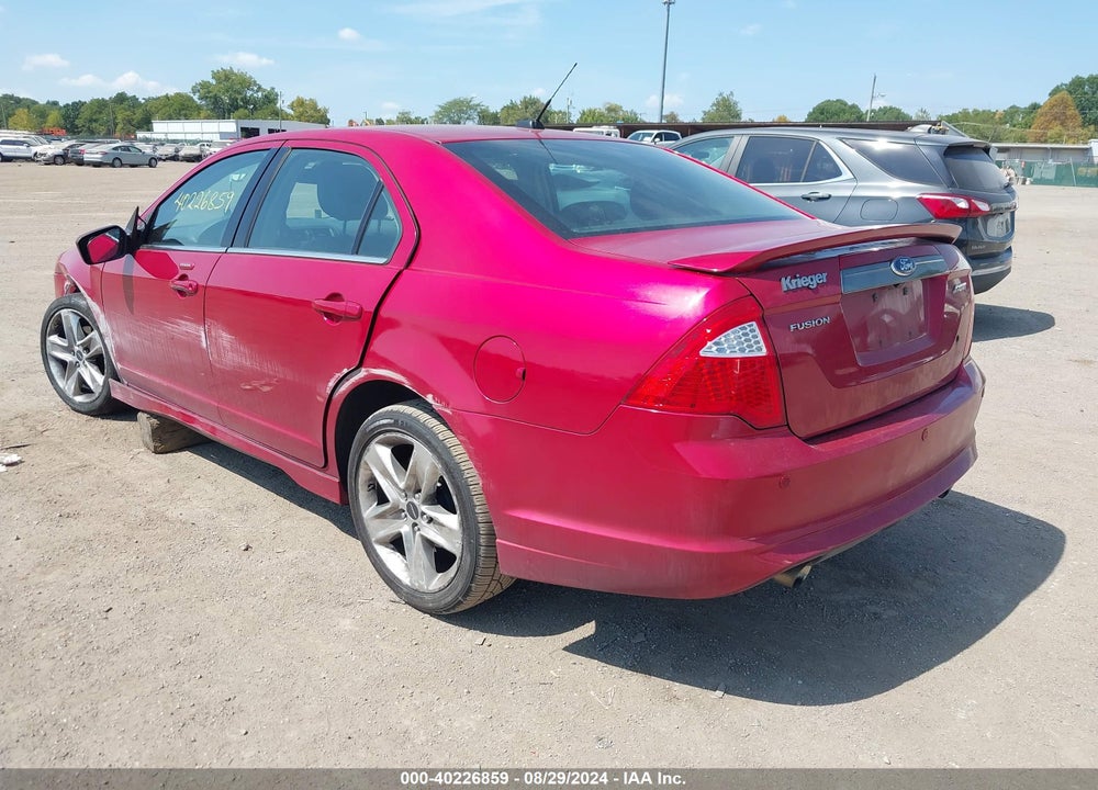 2012 FORD FUSION SPORT VIN: 3FAHP0KC3CR191851