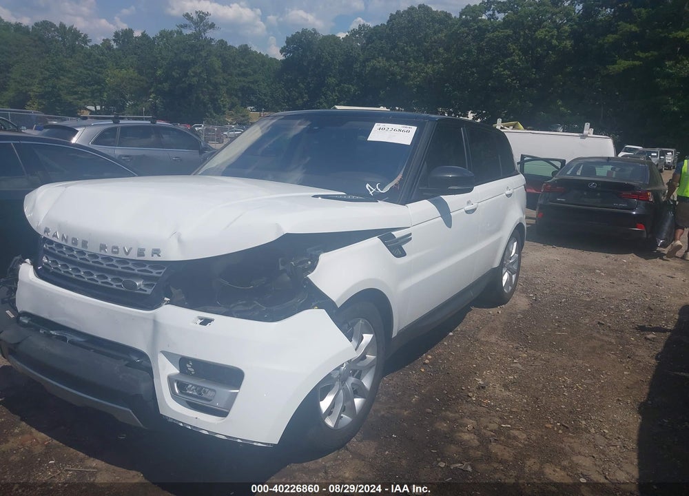2016 LAND ROVER RANGE ROVER SPORT 3.0L V6 SUPERCHARGED HSE VIN: SALWR2PF6GA598582