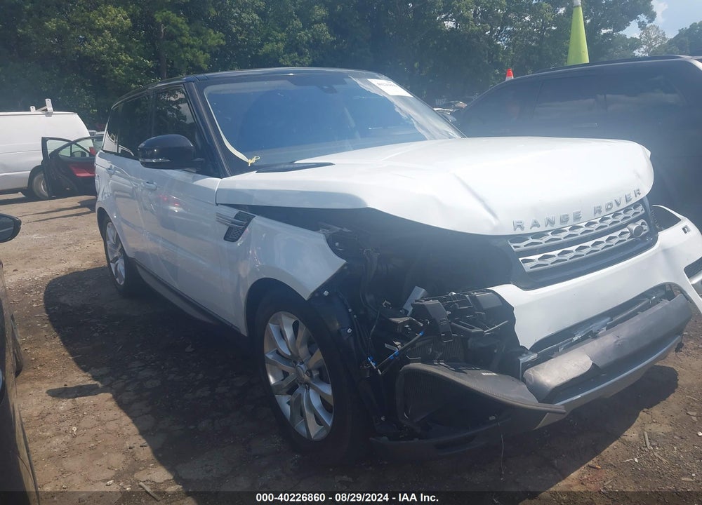 2016 LAND ROVER RANGE ROVER SPORT 3.0L V6 SUPERCHARGED HSE VIN: SALWR2PF6GA598582