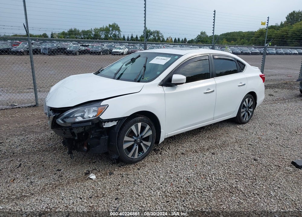 2019 NISSAN SENTRA SV VIN: 3N1AB7AP6KY432350