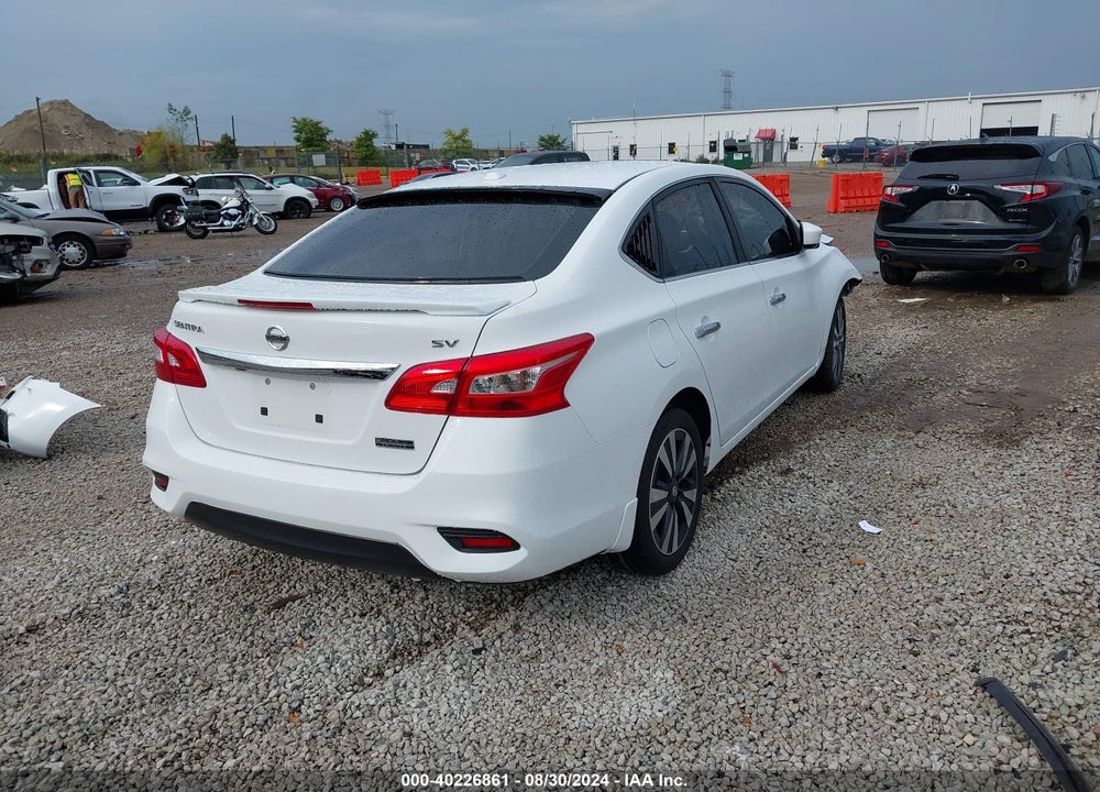 2019 NISSAN SENTRA SV VIN: 3N1AB7AP6KY432350