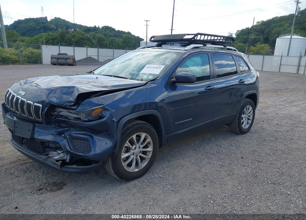 2021 JEEP CHEROKEE LATITUDE 4X4 VIN: 1C4PJMCBXMD115736