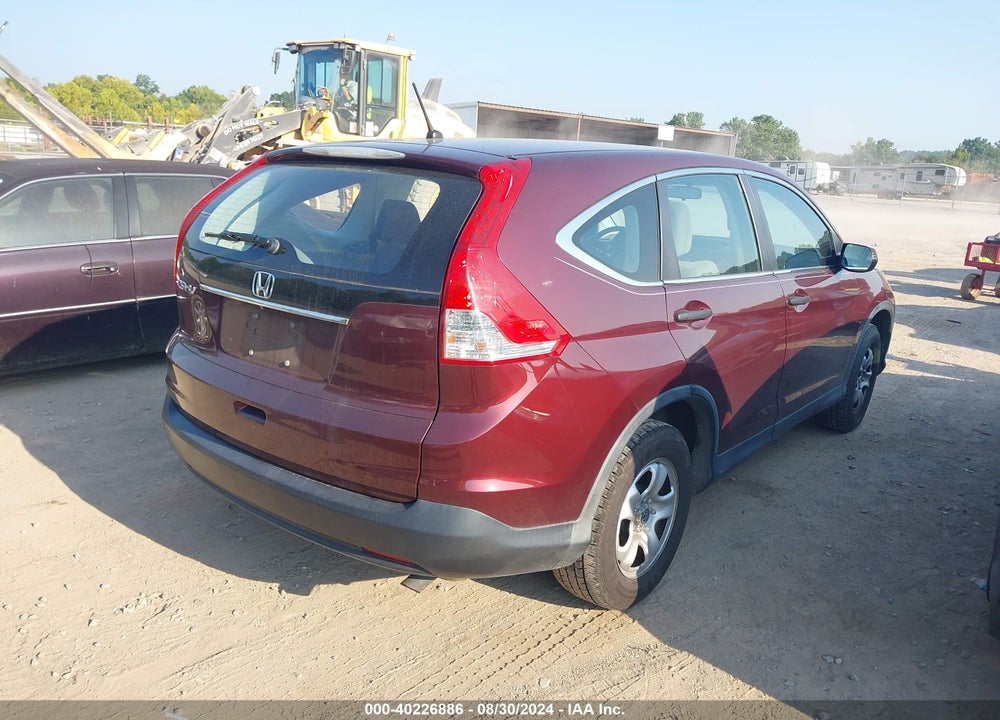 2014 HONDA CR-V LX VIN: 5J6RM3H35EL042143
