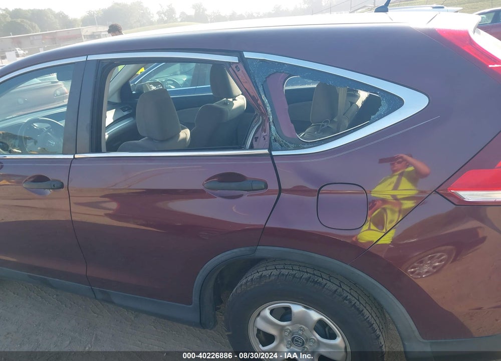 2014 HONDA CR-V LX VIN: 5J6RM3H35EL042143