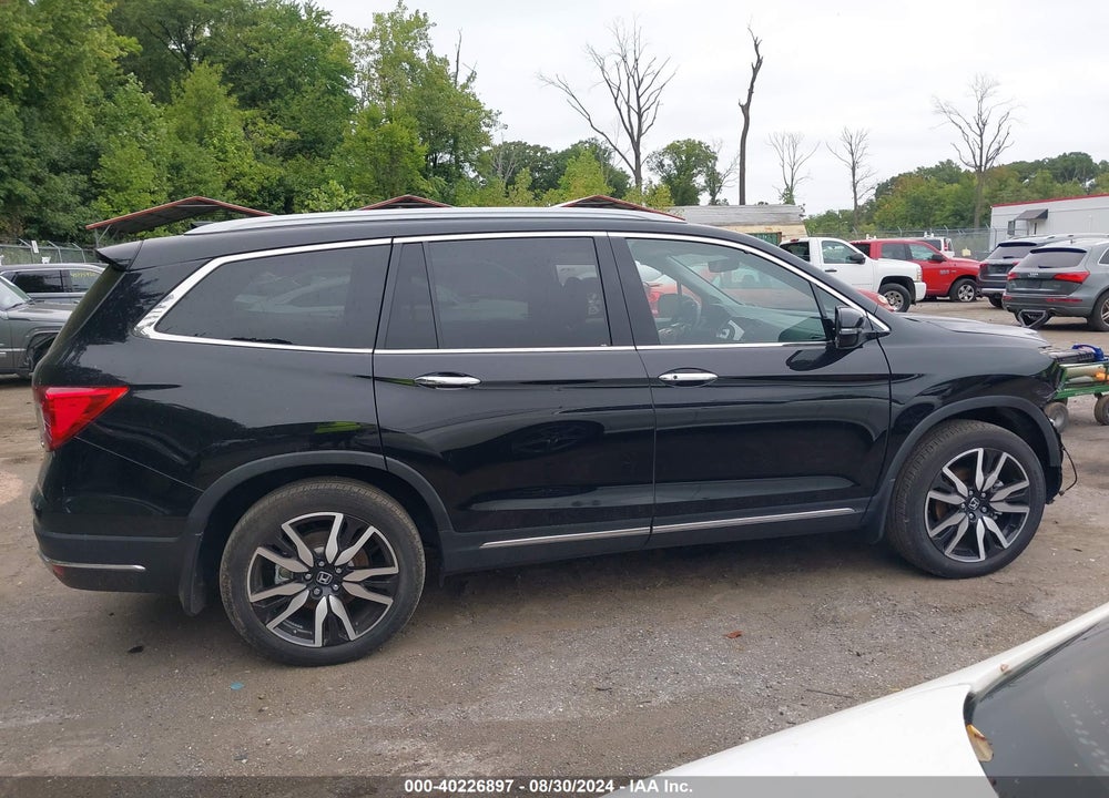 2021 HONDA PILOT AWD ELITE VIN: 5FNYF6H02MB070017
