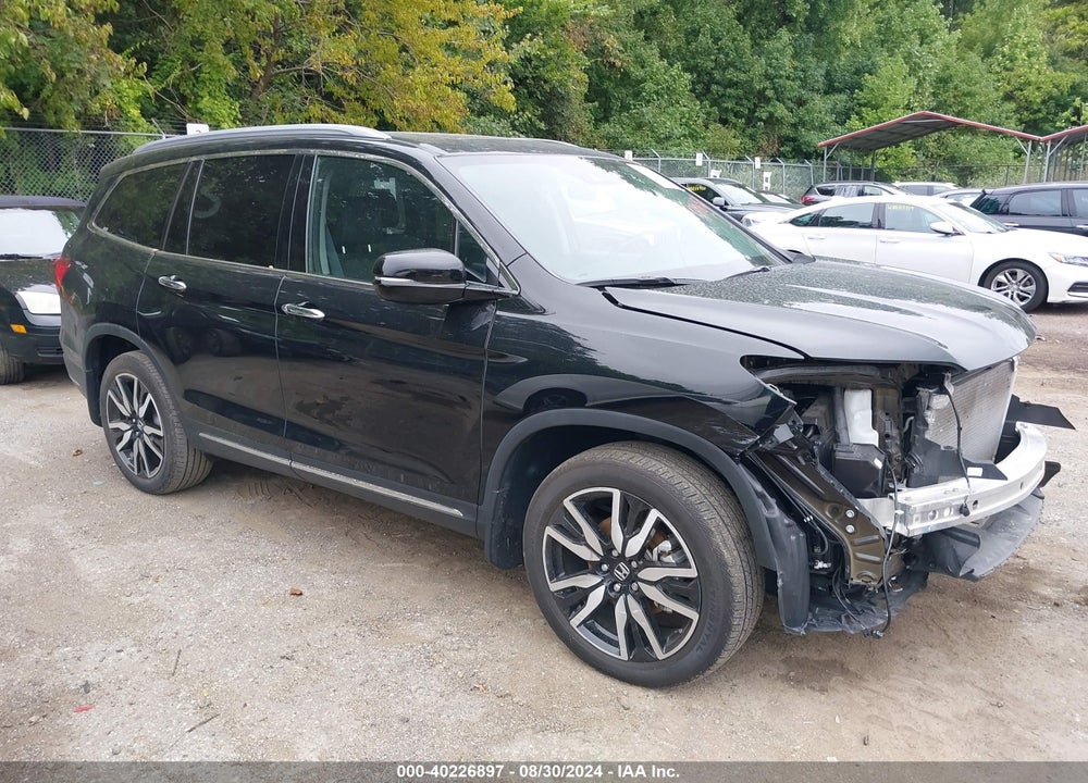 2021 HONDA PILOT AWD ELITE VIN: 5FNYF6H02MB070017