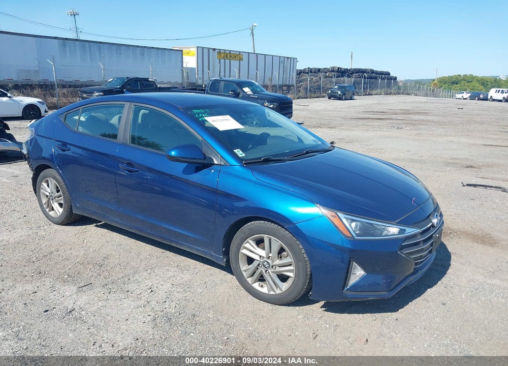 2019 HYUNDAI ELANTRA SEL VIN: 5NPD84LF6KH436973