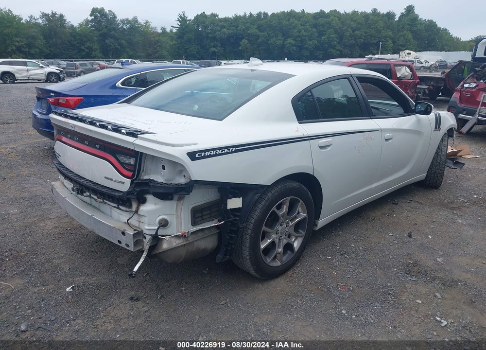 2016 DODGE CHARGER SXT VIN: 2C3CDXJG0GH219136
