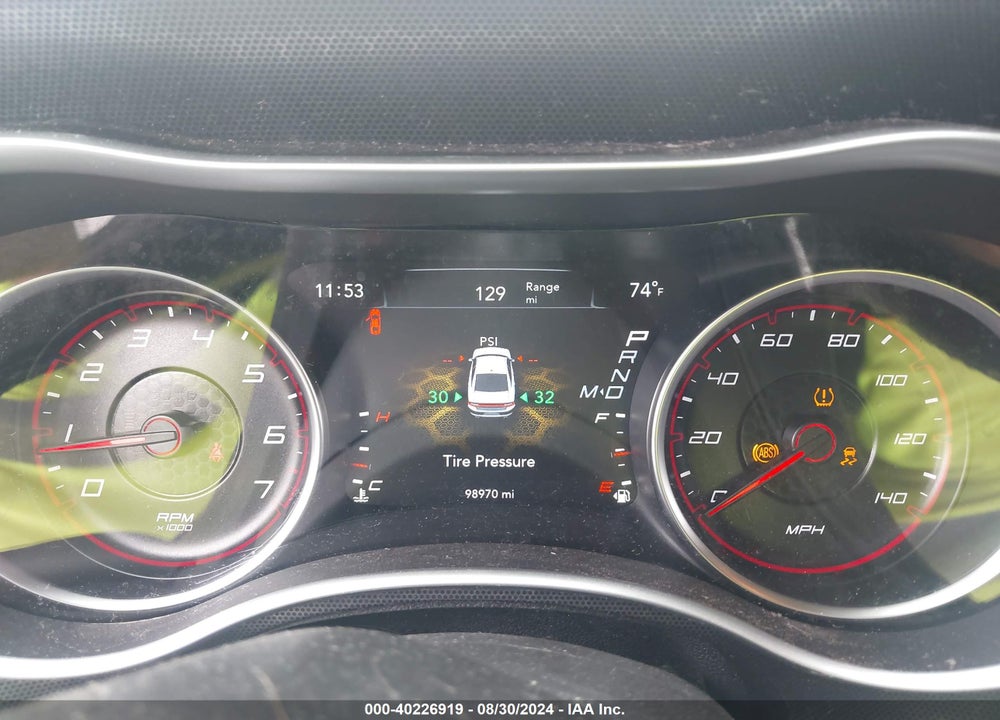 2016 DODGE CHARGER SXT VIN: 2C3CDXJG0GH219136