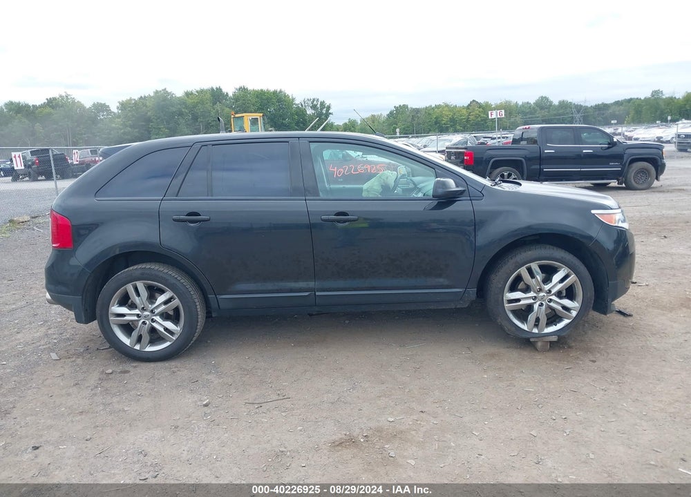 2013 FORD EDGE SEL VIN: 2FMDK3JCXDBA25364