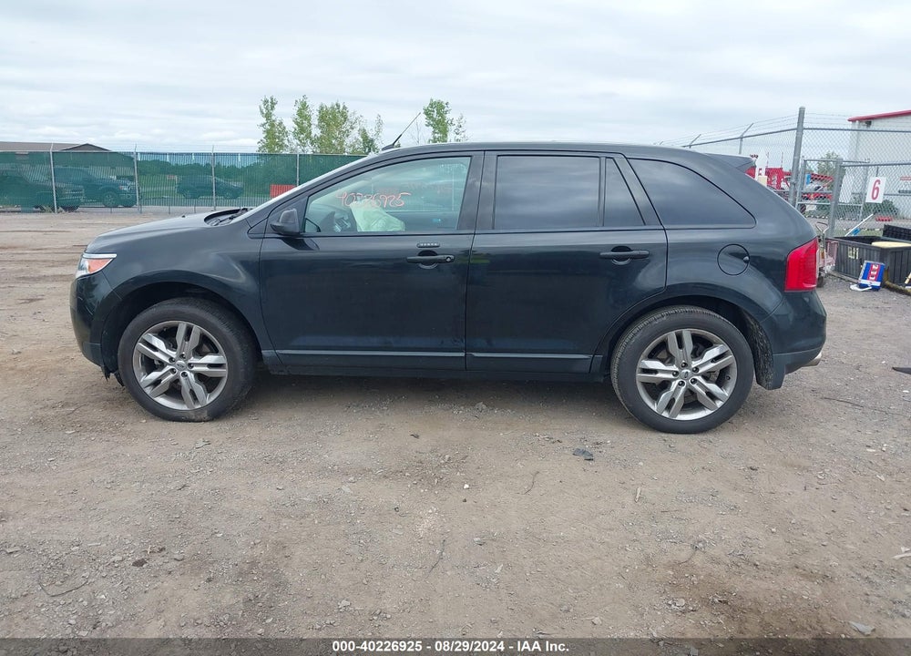 2013 FORD EDGE SEL VIN: 2FMDK3JCXDBA25364