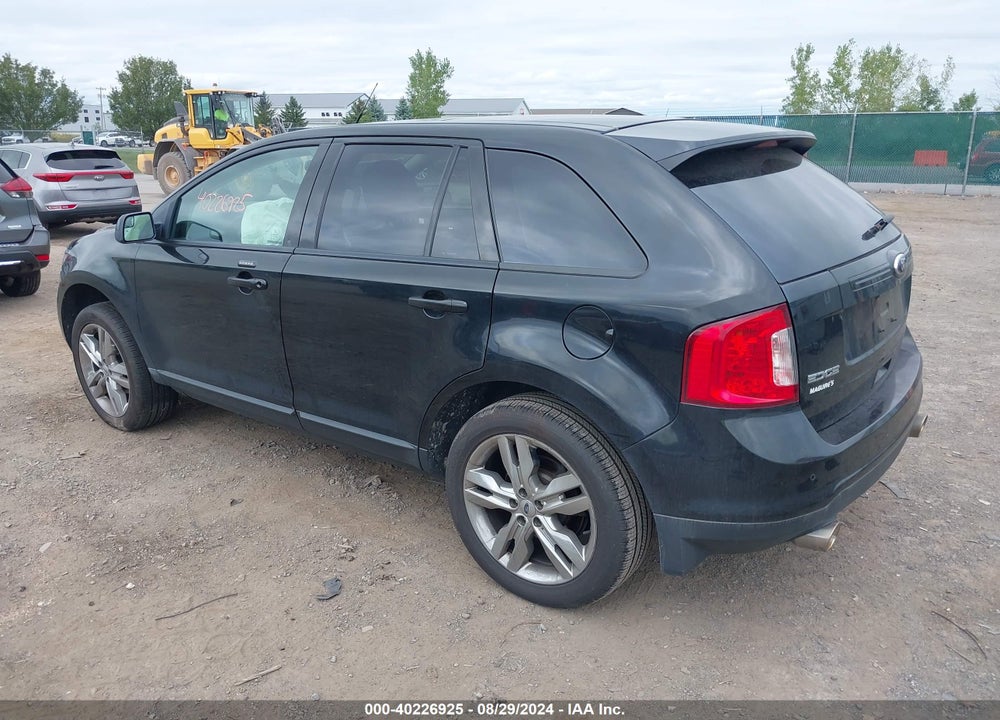 2013 FORD EDGE SEL VIN: 2FMDK3JCXDBA25364