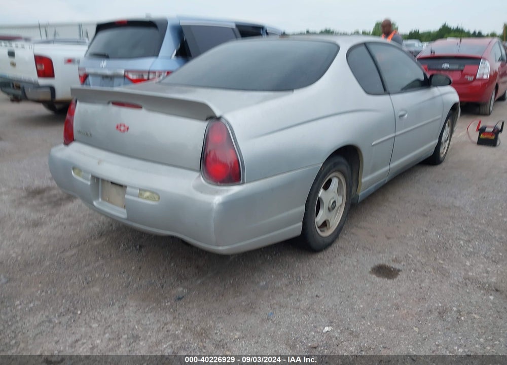 2004 CHEVROLET MONTE CARLO LS VIN: 2G1WW12E149125990