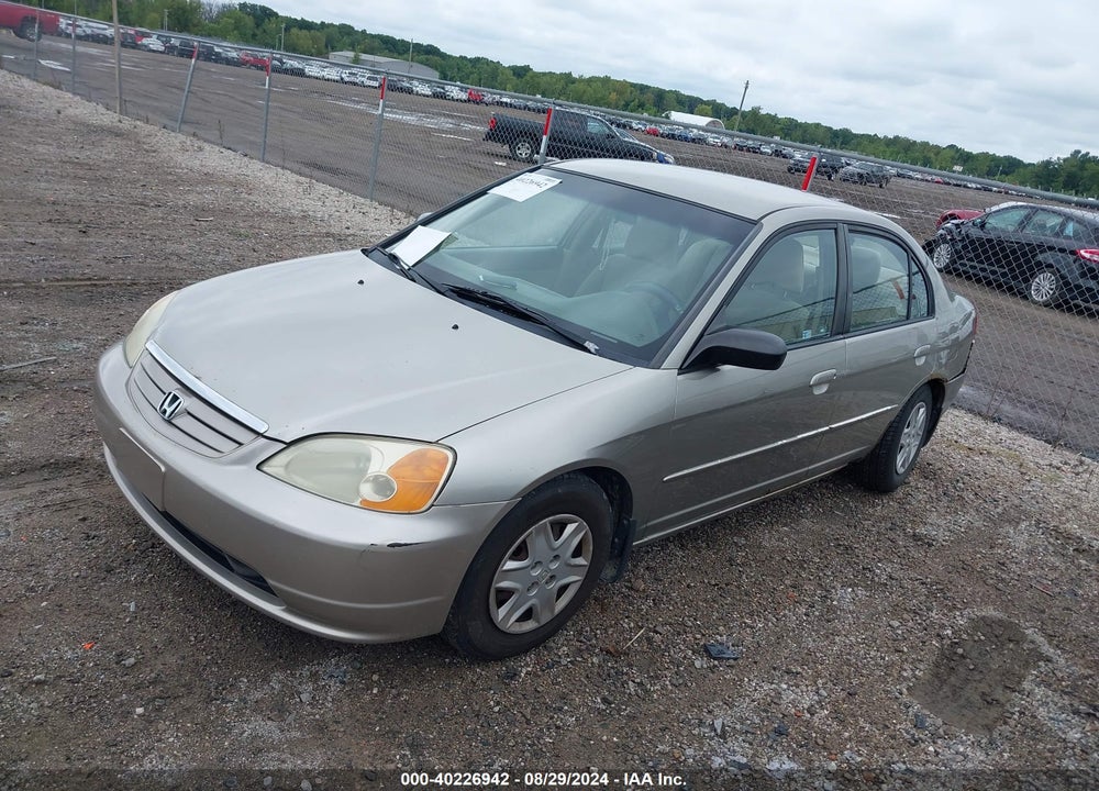2003 HONDA CIVIC VIN: 2HGES16593H615639