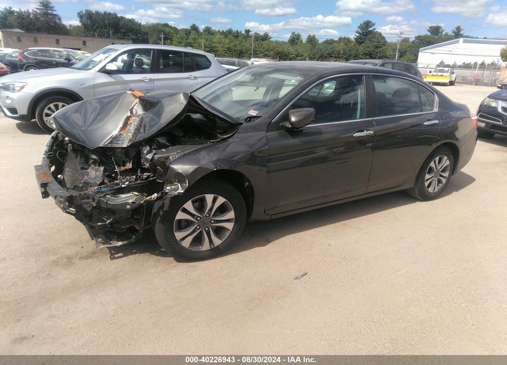 2013 HONDA ACCORD LX VIN: 1HGCR2F35DA174521