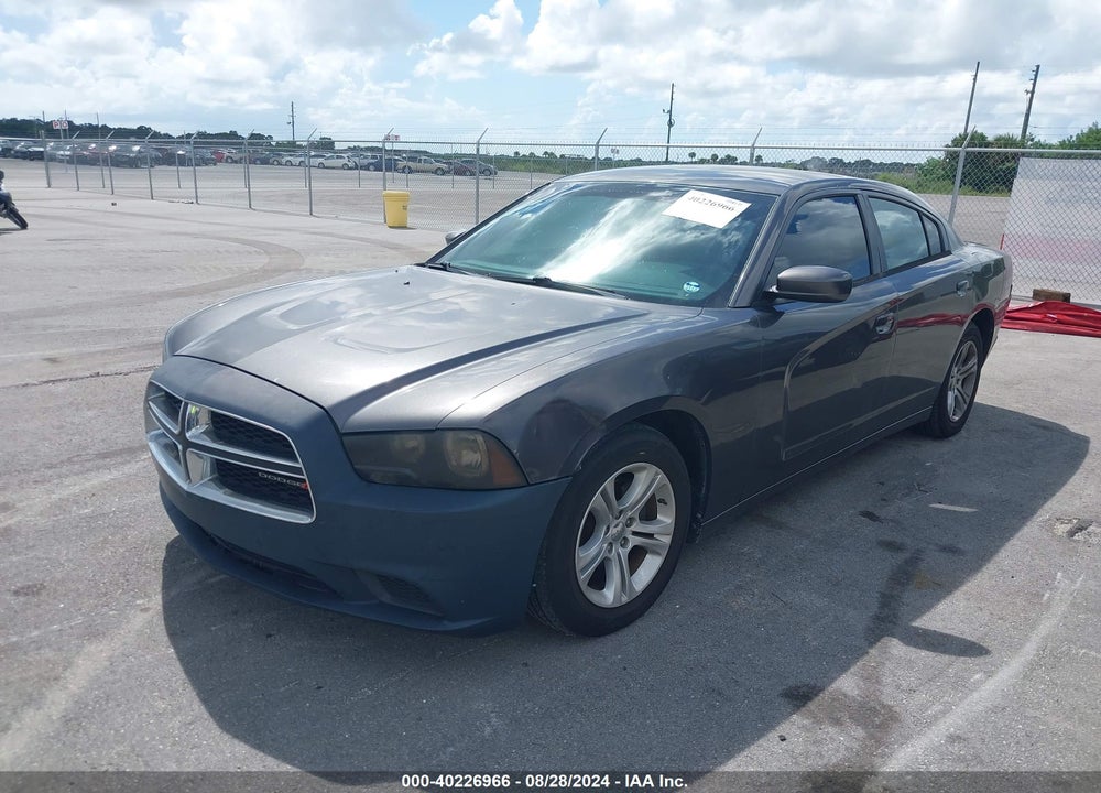 2013 DODGE CHARGER SE VIN: 2C3CDXBG4DH639069
