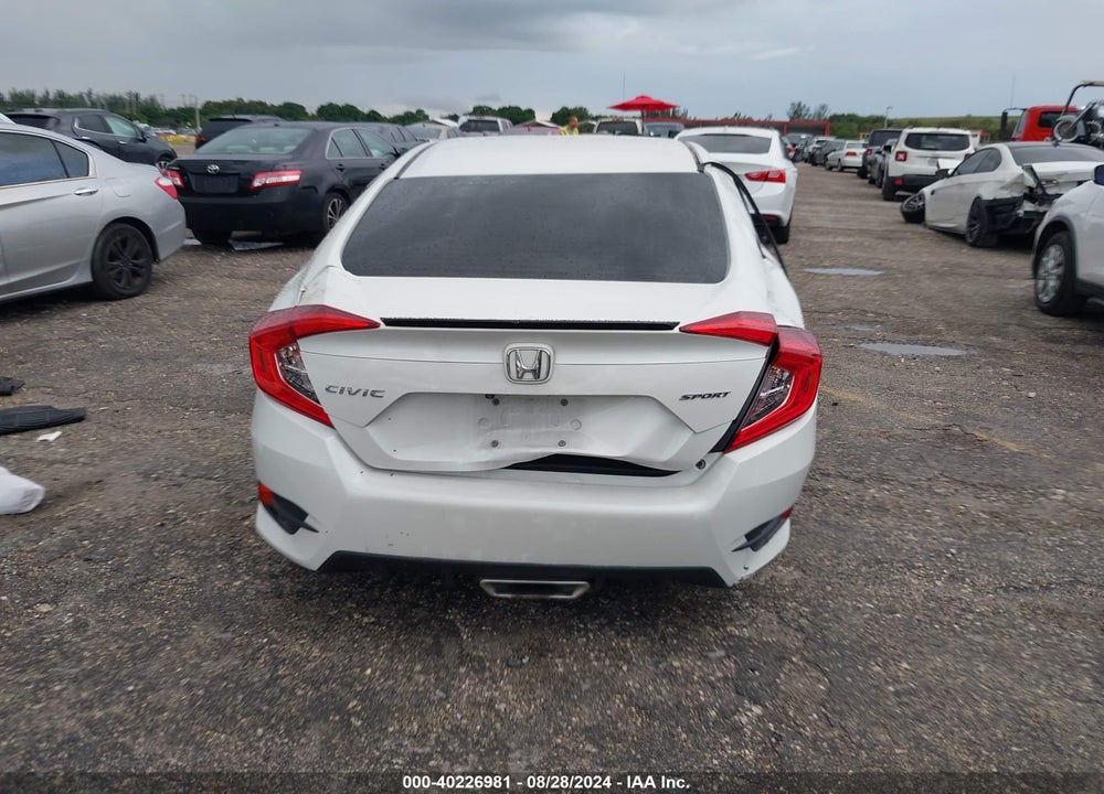 2019 HONDA CIVIC SPORT VIN: 2HGFC2F89KH553904