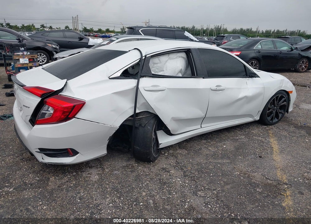 2019 HONDA CIVIC SPORT VIN: 2HGFC2F89KH553904