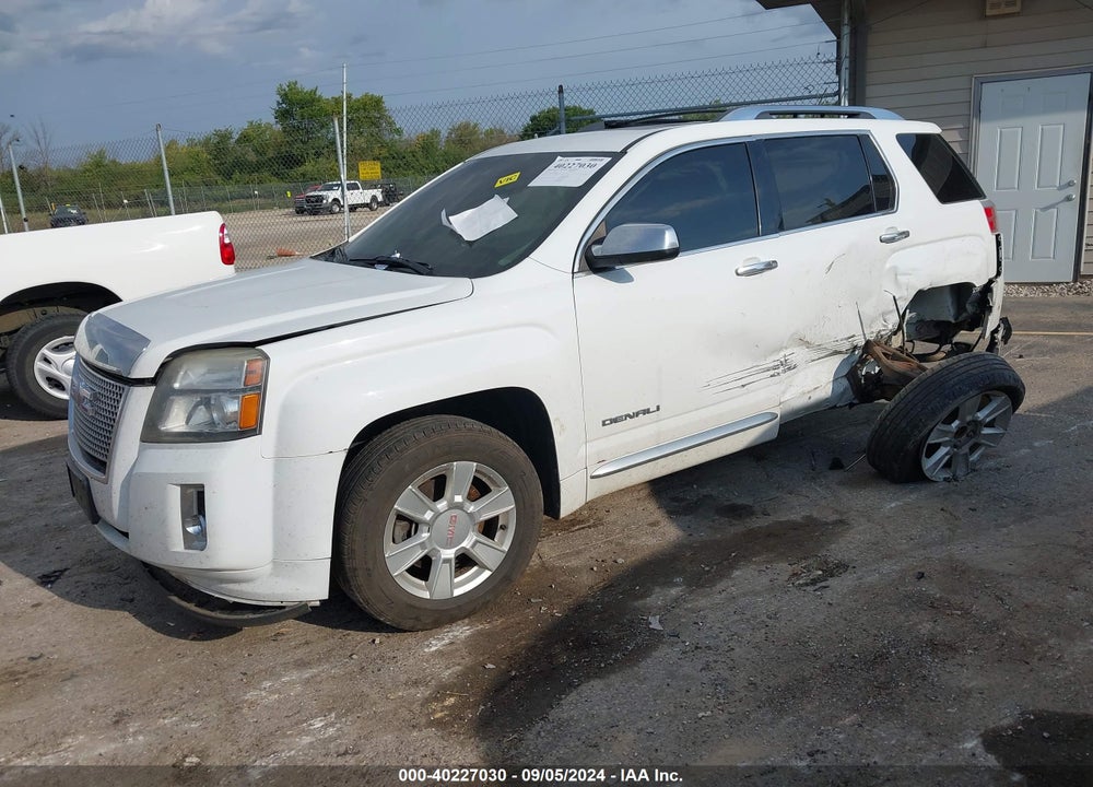 2013 GMC TERRAIN DENALI VIN: 2GKFLZE33D6295928