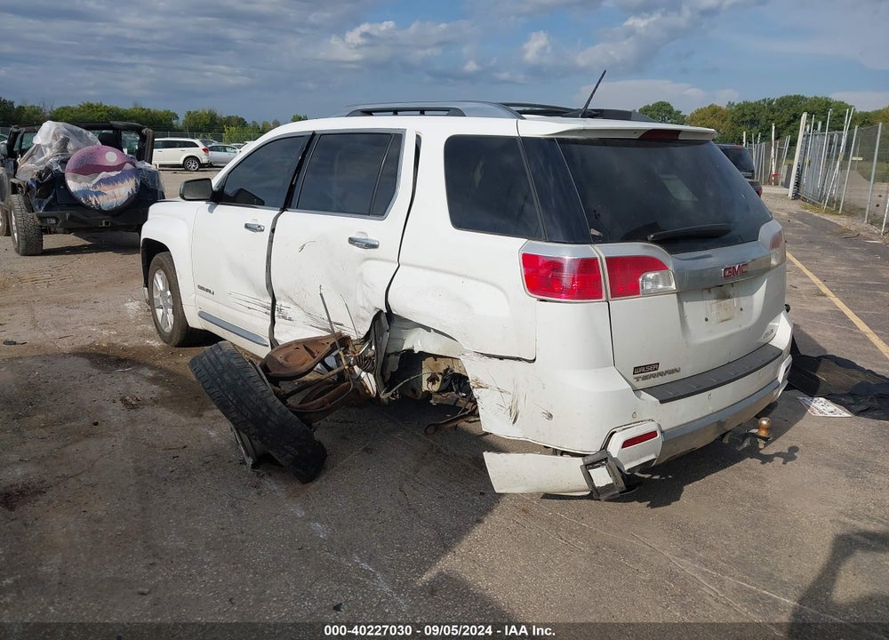 2013 GMC TERRAIN DENALI VIN: 2GKFLZE33D6295928