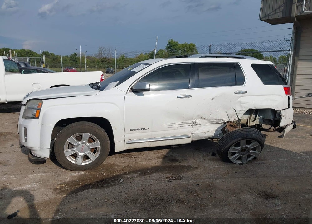 2013 GMC TERRAIN DENALI VIN: 2GKFLZE33D6295928