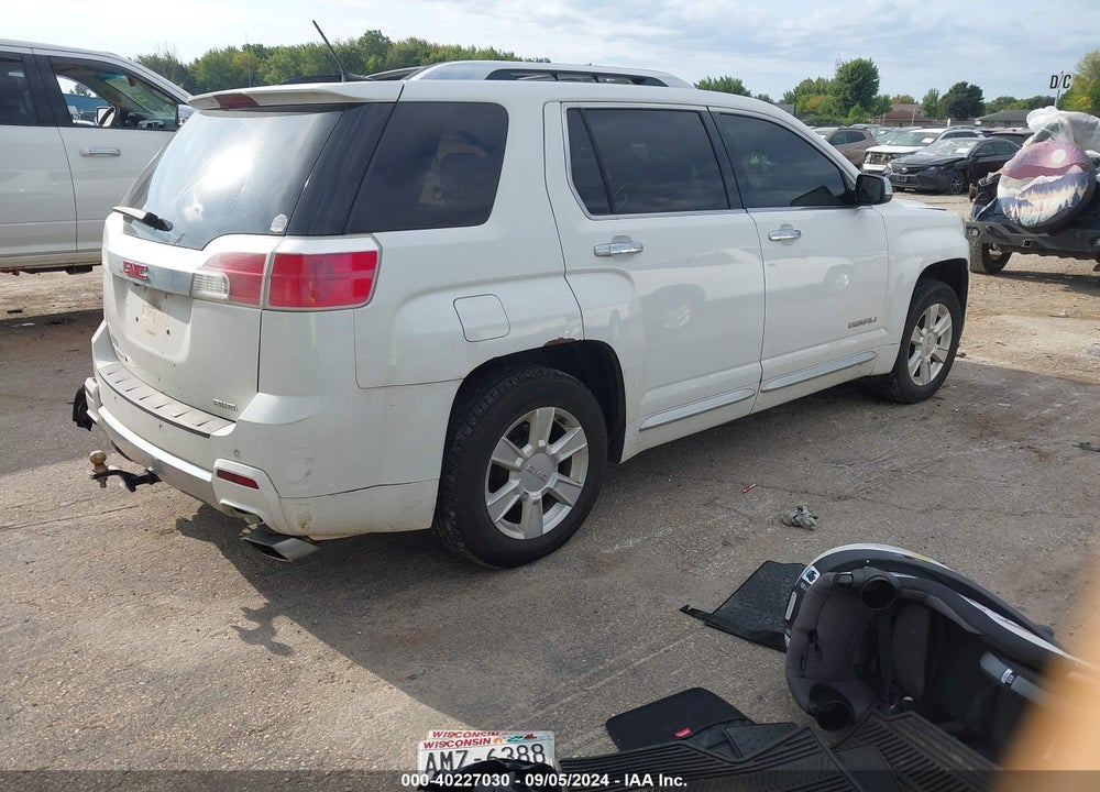 2013 GMC TERRAIN DENALI VIN: 2GKFLZE33D6295928