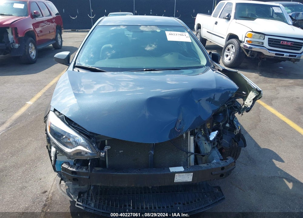 2016 TOYOTA COROLLA LE VIN: 2T1BURHE3GC597436