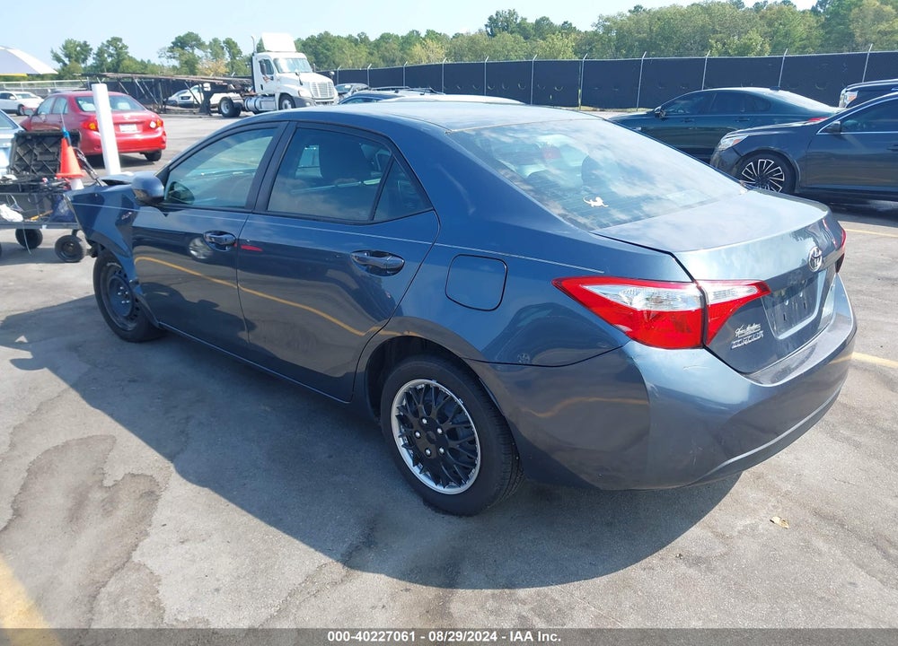 2016 TOYOTA COROLLA LE VIN: 2T1BURHE3GC597436
