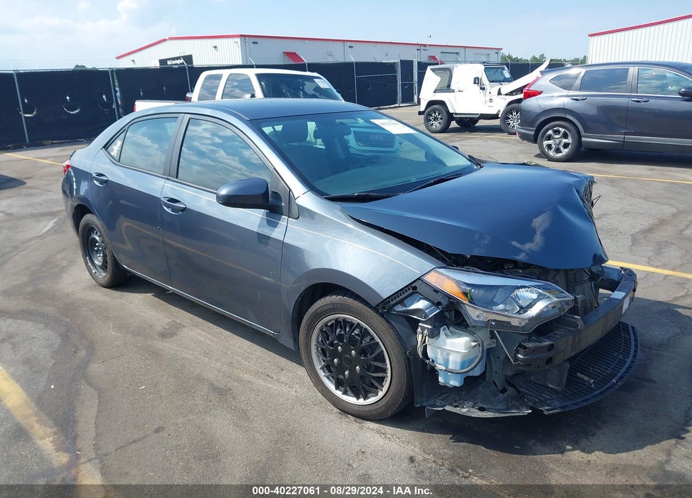 2016 TOYOTA COROLLA LE VIN: 2T1BURHE3GC597436